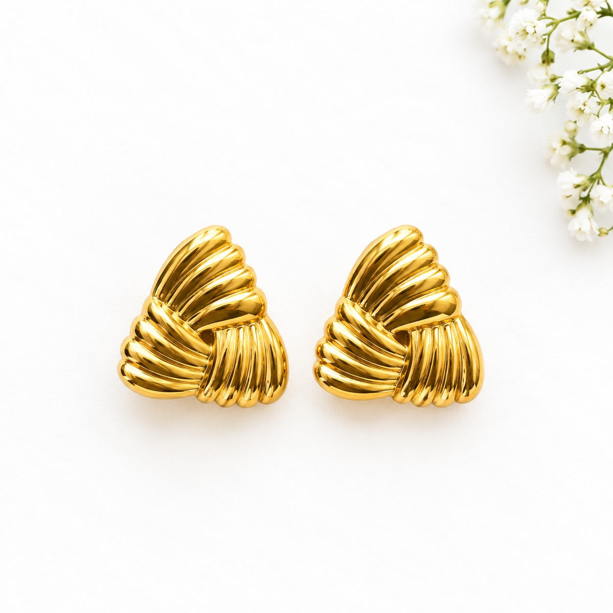 Anti Tarnish Statement Earrings