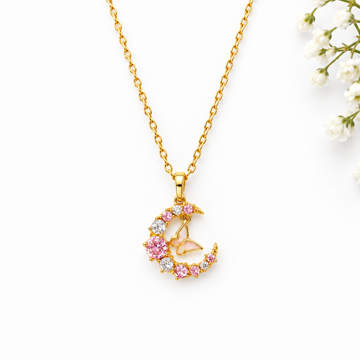 Anti Tarnish Chain Pendant