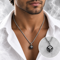 Stainless Steel Chain - Dice Pendant