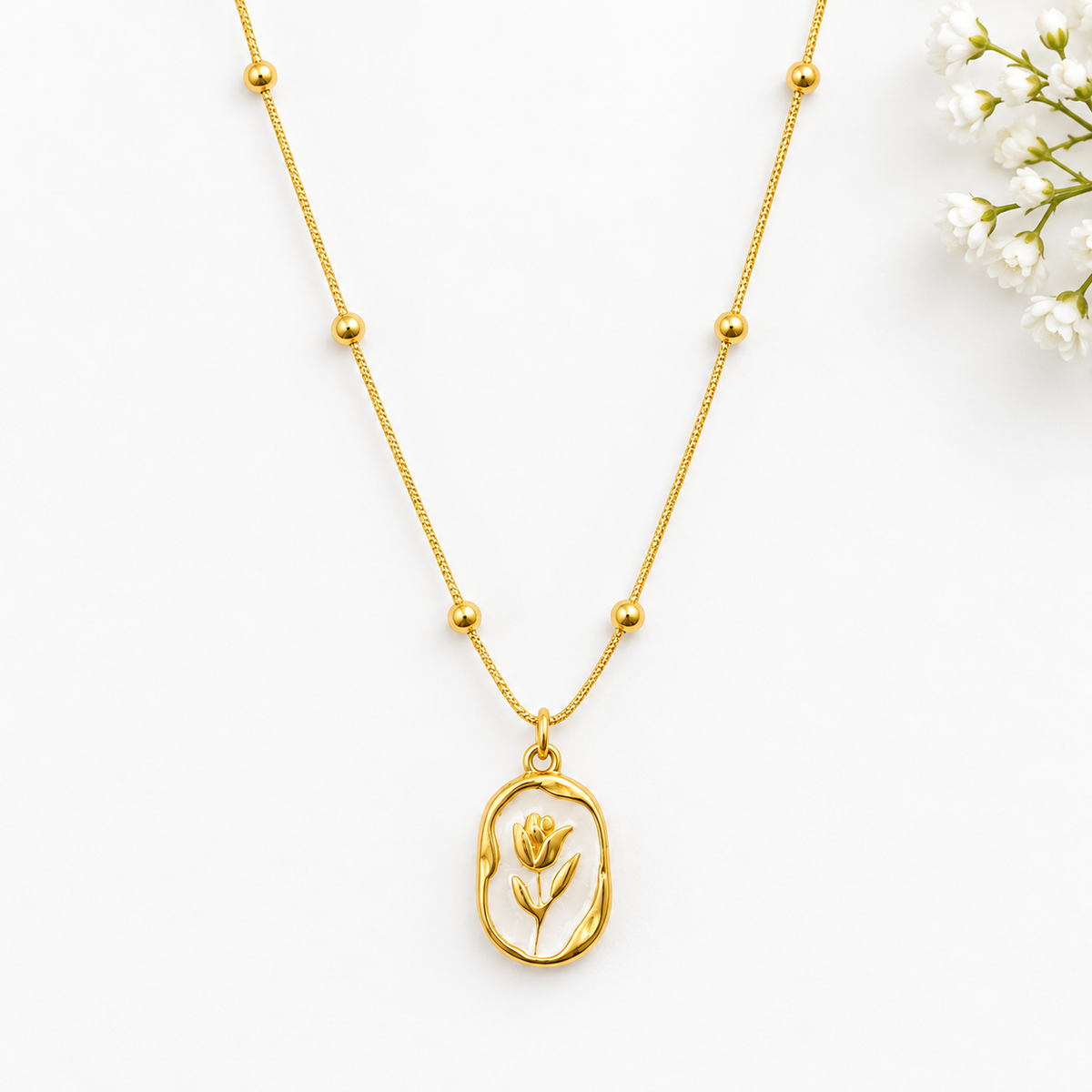Anti Tarnish Chain Pendant