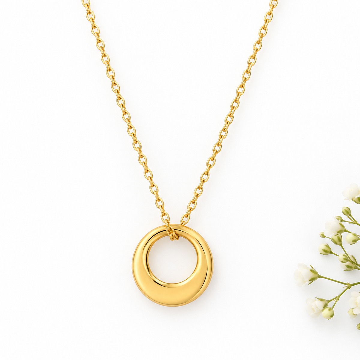 Anti Tarnish Chain Pendant