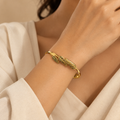 Anti Tarnish Bangle Bracelet