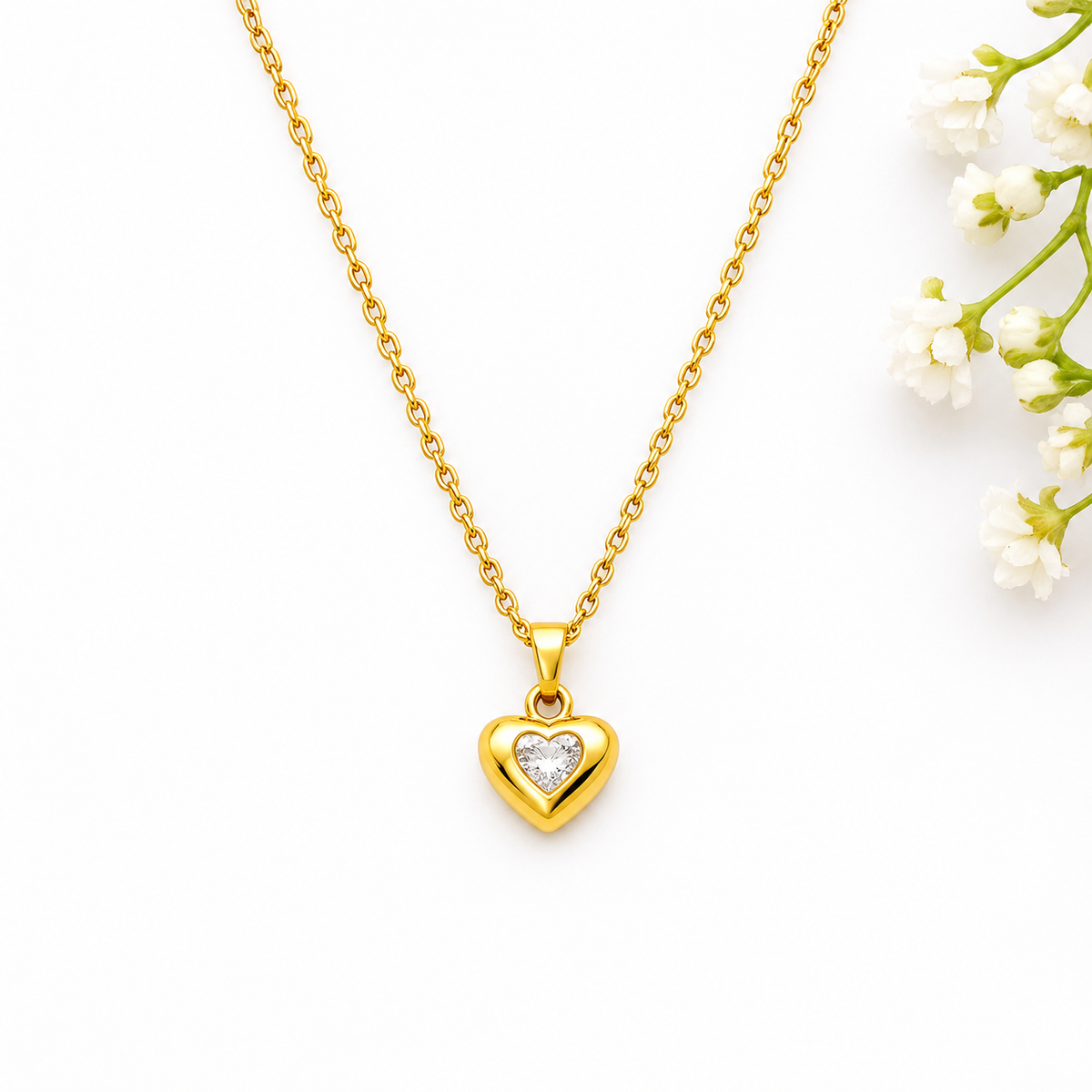 Anti Tarnish Chain Pendant