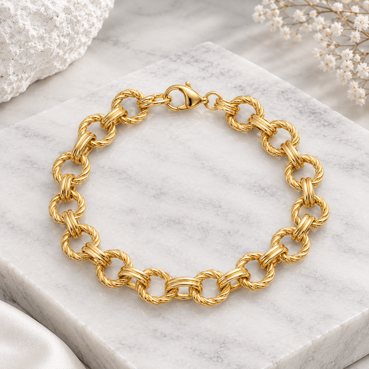 Stainless Steel Chain Bracelet