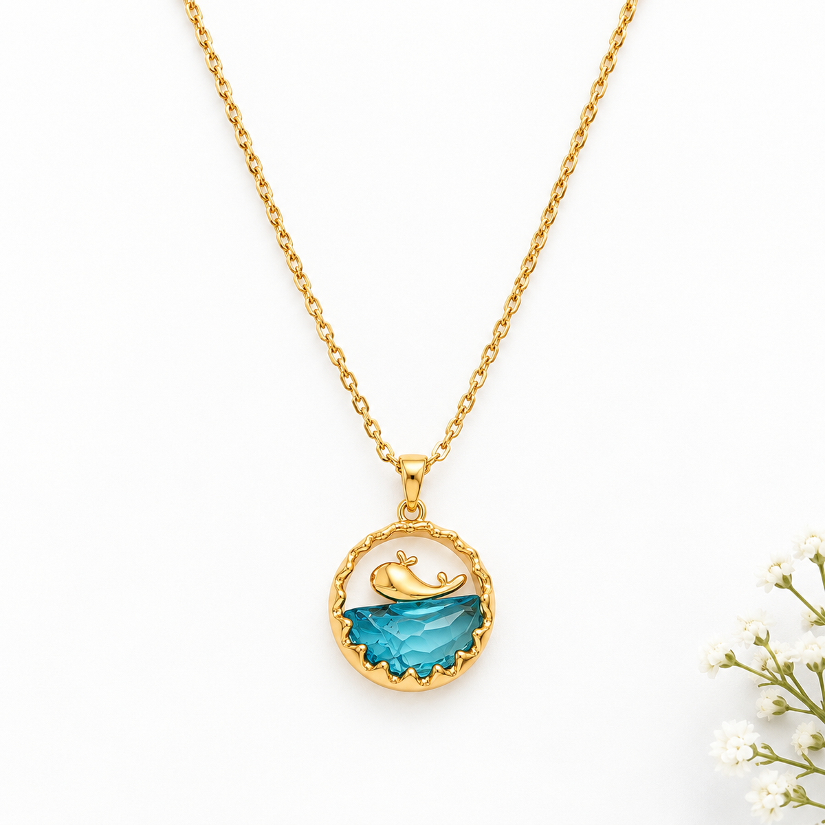 Anti Tarnish Chain Pendant