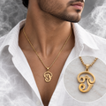 Stainless Steel Chain - Tamil OM Pendant