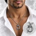 Stainless Steel Chain - Dragon Pendant