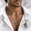 Stainless Steel Chain - Fleur-de-Lis Pendant