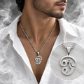 Stainless Steel Chain - Tamil OM Pendant