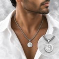 Stainless Steel Chain - Yin-Yang Pendant