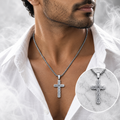 Stainless Steel Chain - Cross Pendant