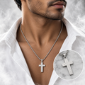 Stainless Steel Chain - Cross Pendant