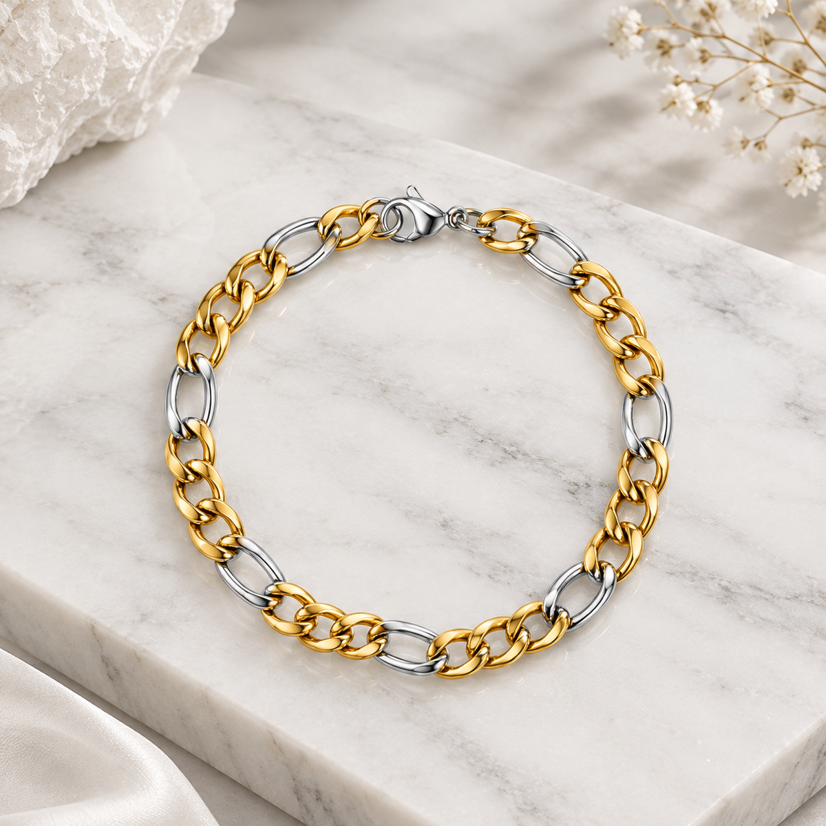 Stainless Steel Chain Bracelet