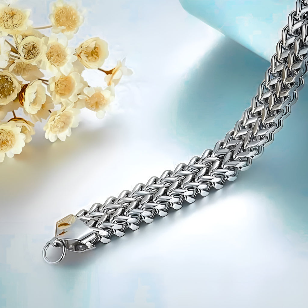 Men's Chain Bracelet - Stainless Steel  Chain Bracelet