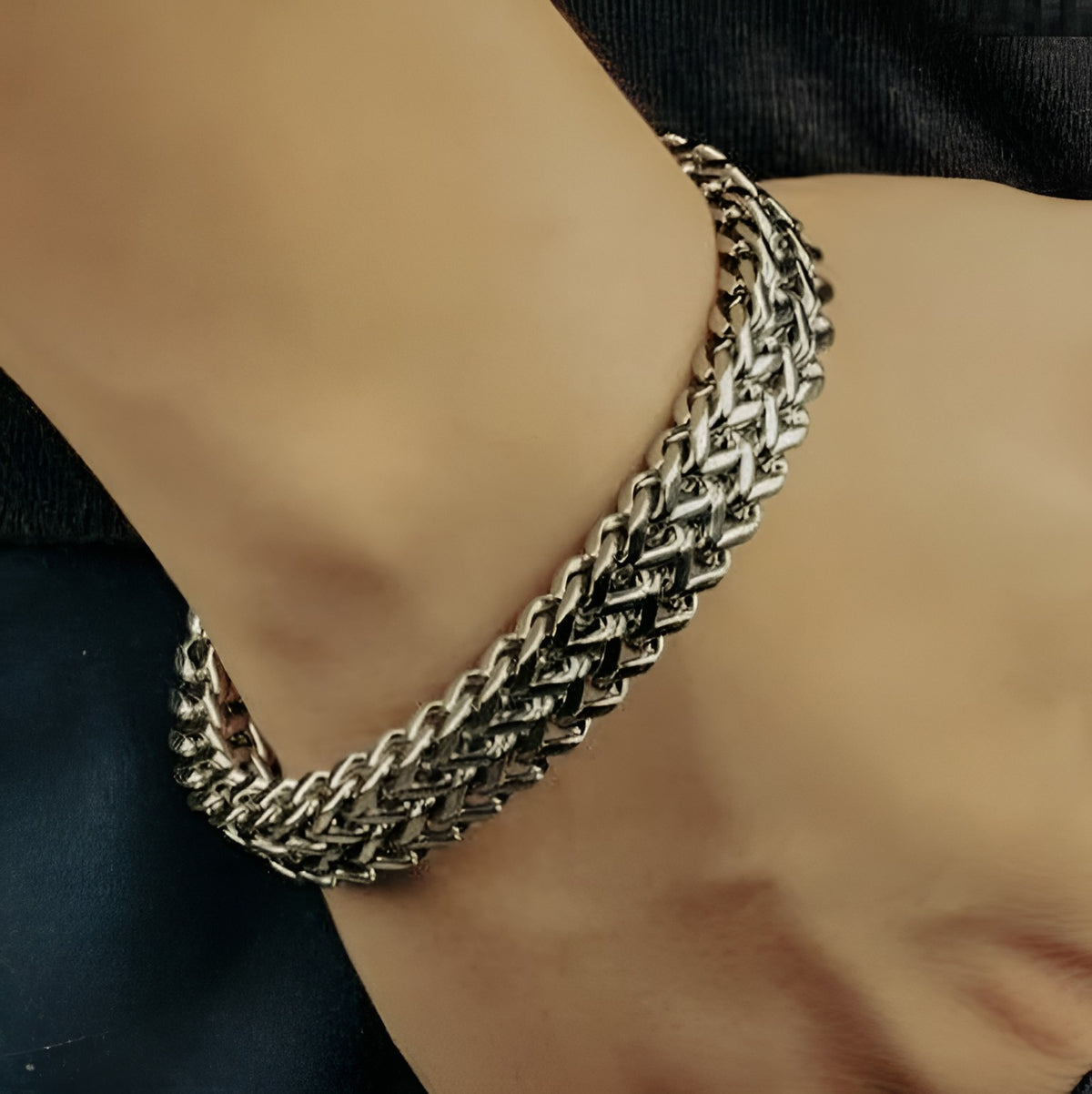 Men's Chain Bracelet - Stainless Steel  Chain Bracelet