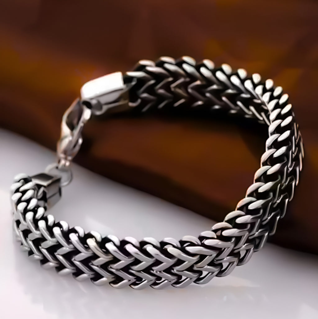 Men's Chain Bracelet - Stainless Steel  Chain Bracelet