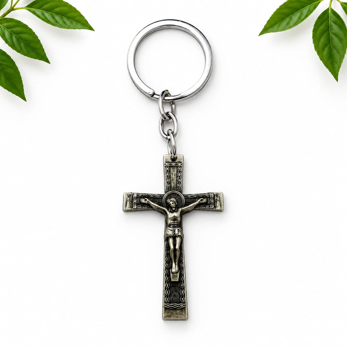 Cross Keychain