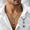Stainless Steel Chain - Trishul Pendant
