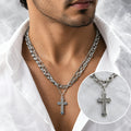 Stainless Steel Chain - Cross Pendant
