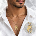 Stainless Steel Chain - Spider Pendant