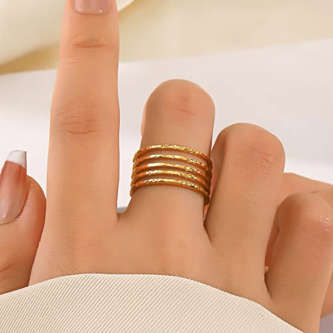 Anti-Tarnish Finger Ring