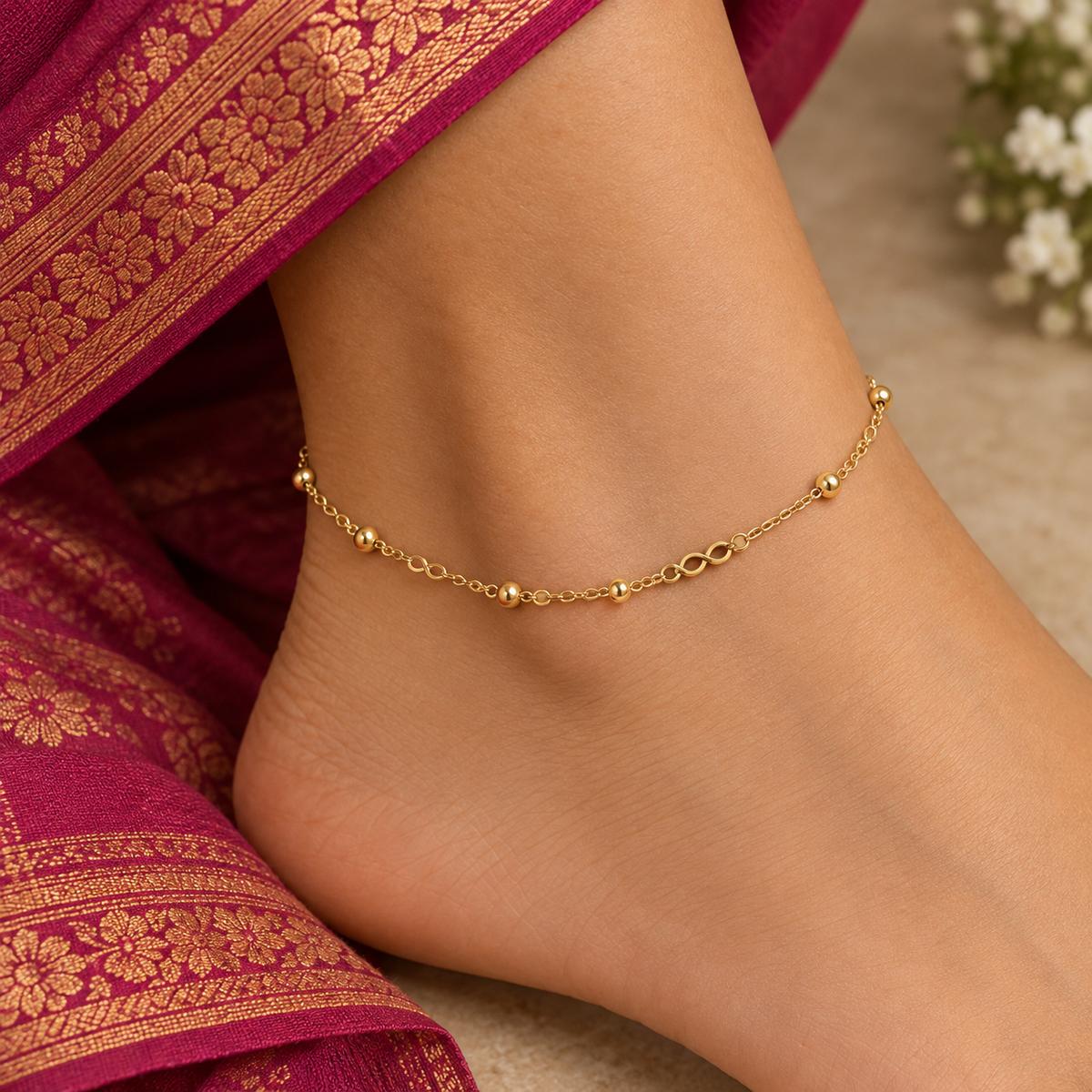 Stainless Steel Anklets