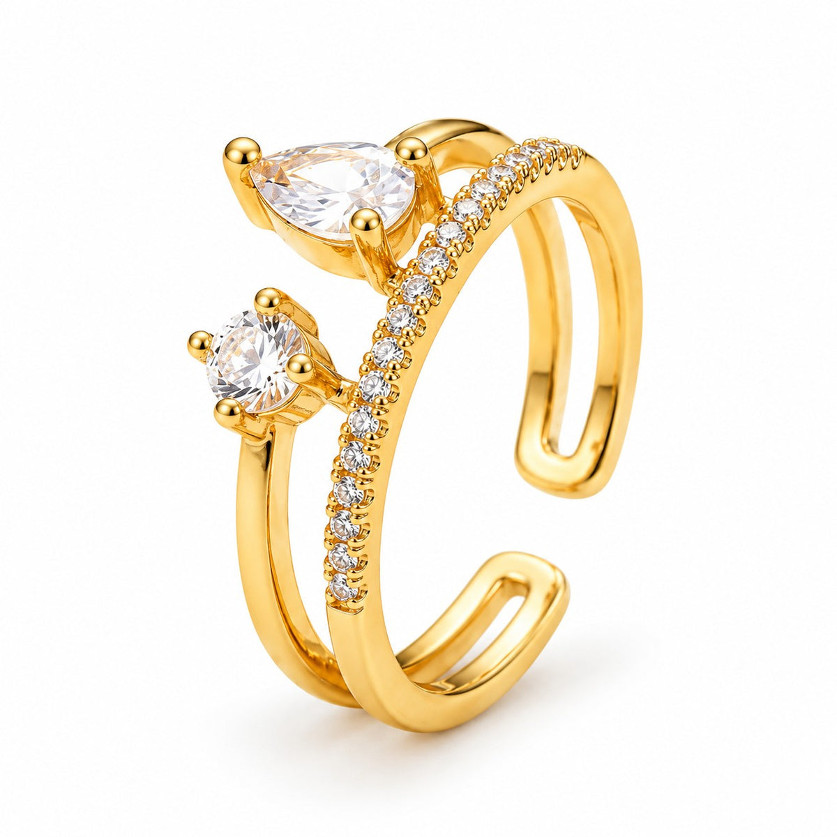 Anti-Tarnish Finger Ring